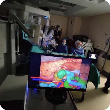 Operating Room with 3D Surgical Navigation